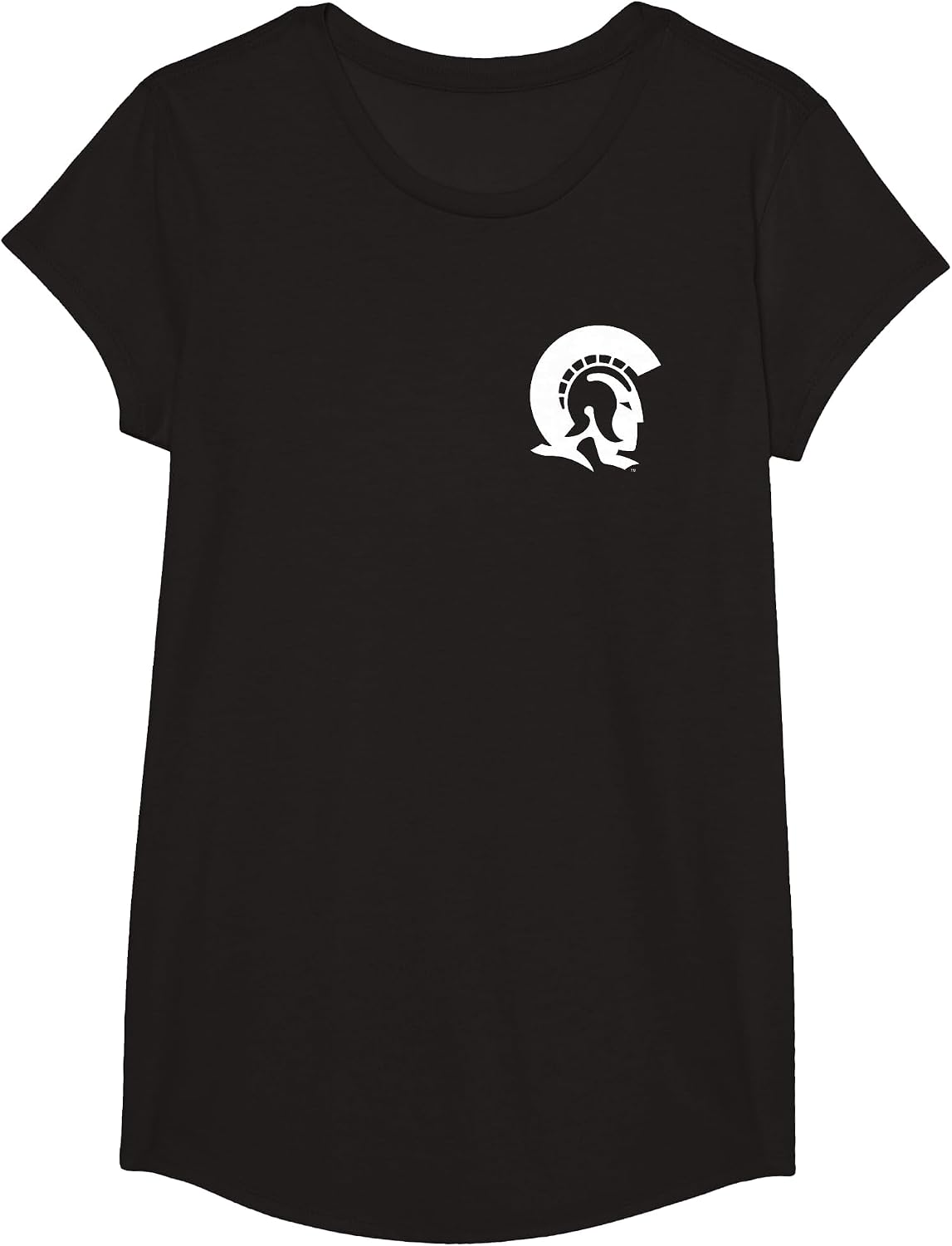Arkansas Little Rock Trojans Left Chest Icon Logo T-Shirt - Girls Black