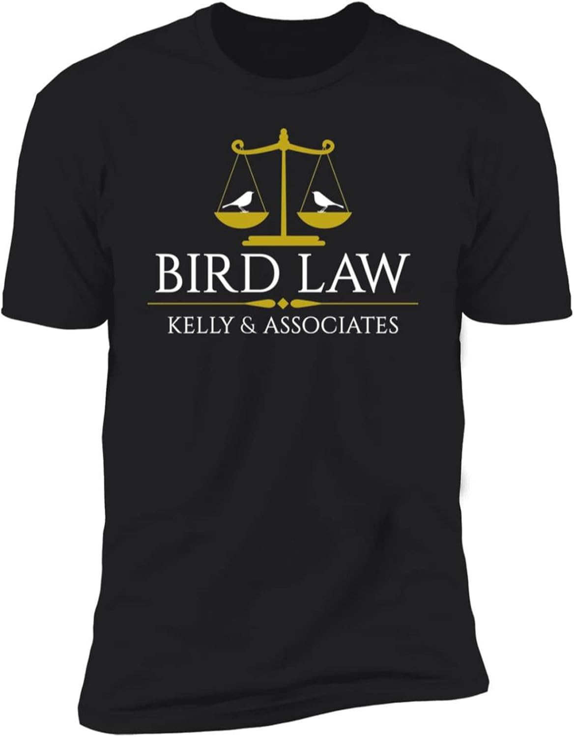 Bird Law - T-Shirt - Black