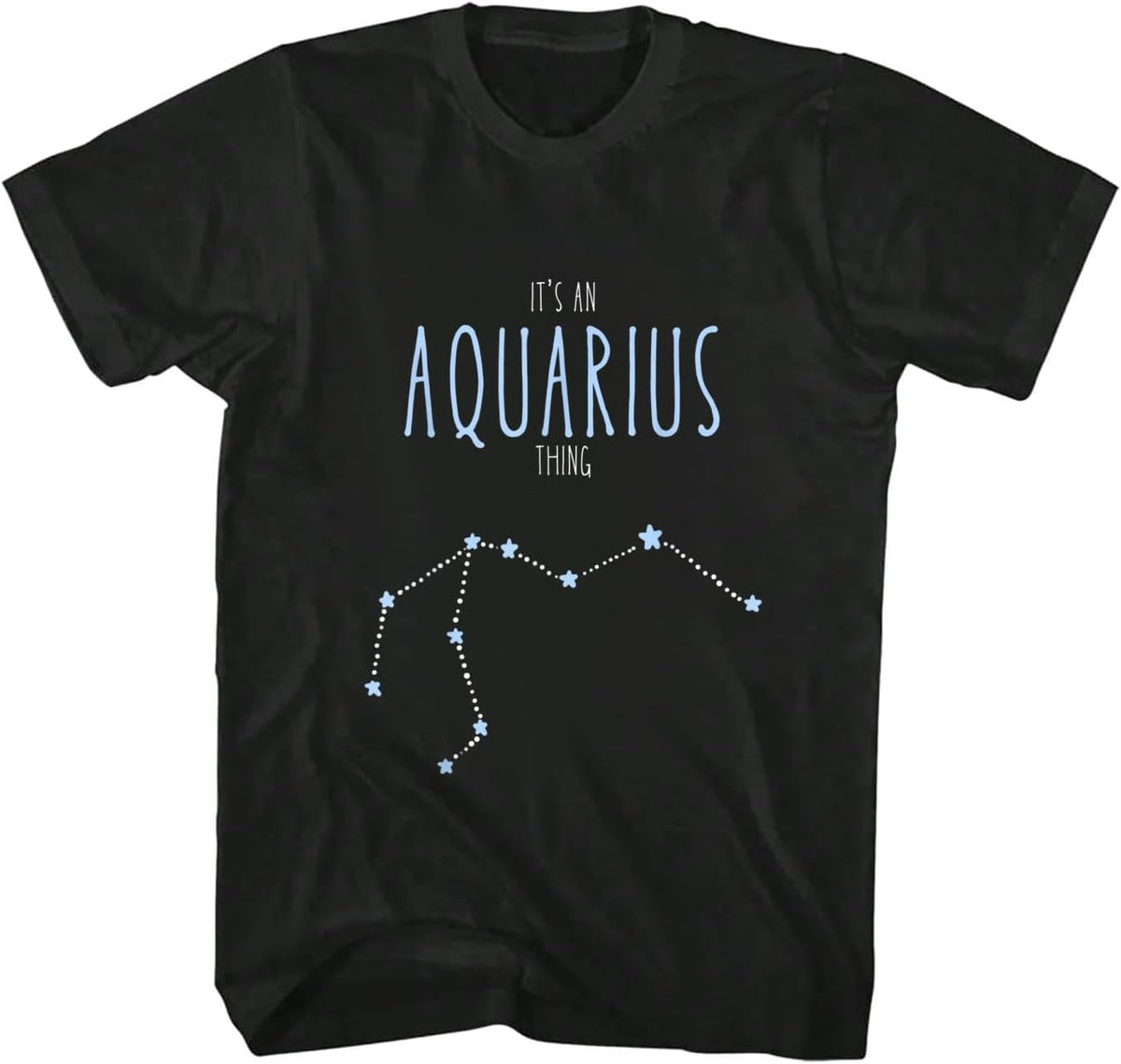 Aquarius Zodiac Constellation Horoscope Sign Astrology T-Shirt - As Pictured