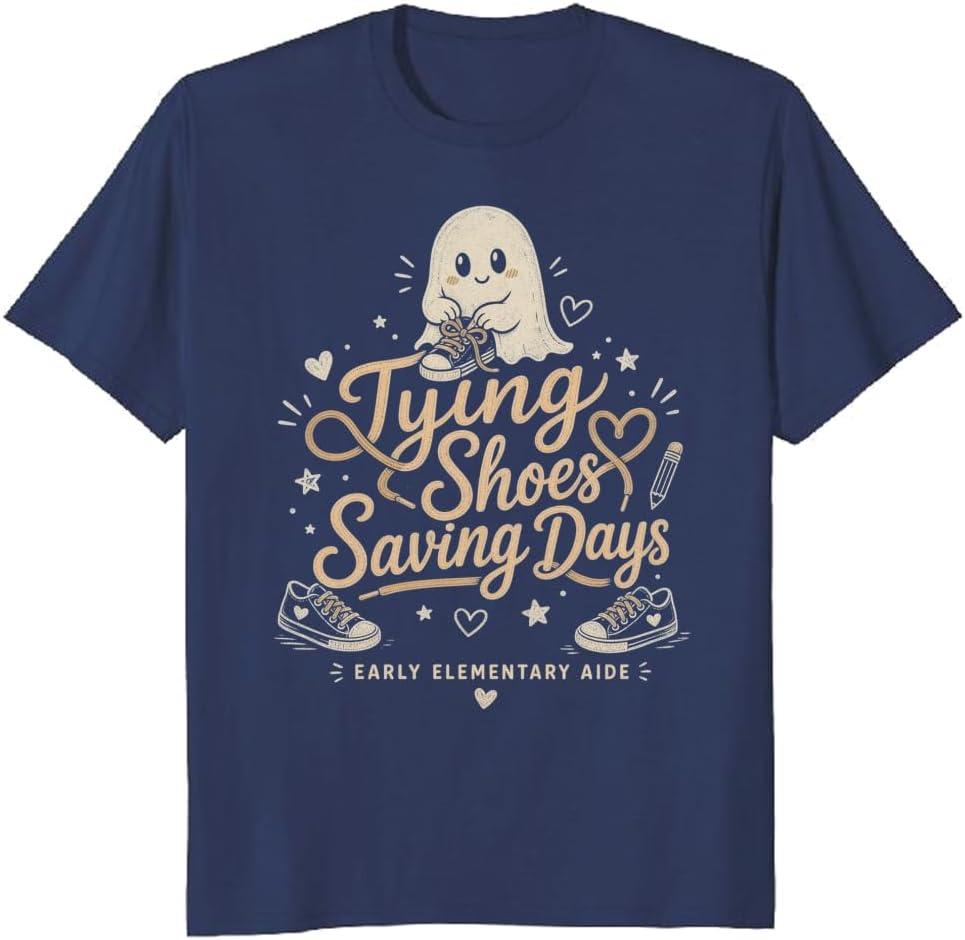 School para T-Shirt Staff Appreciation Vintage Doodle Tee - S6