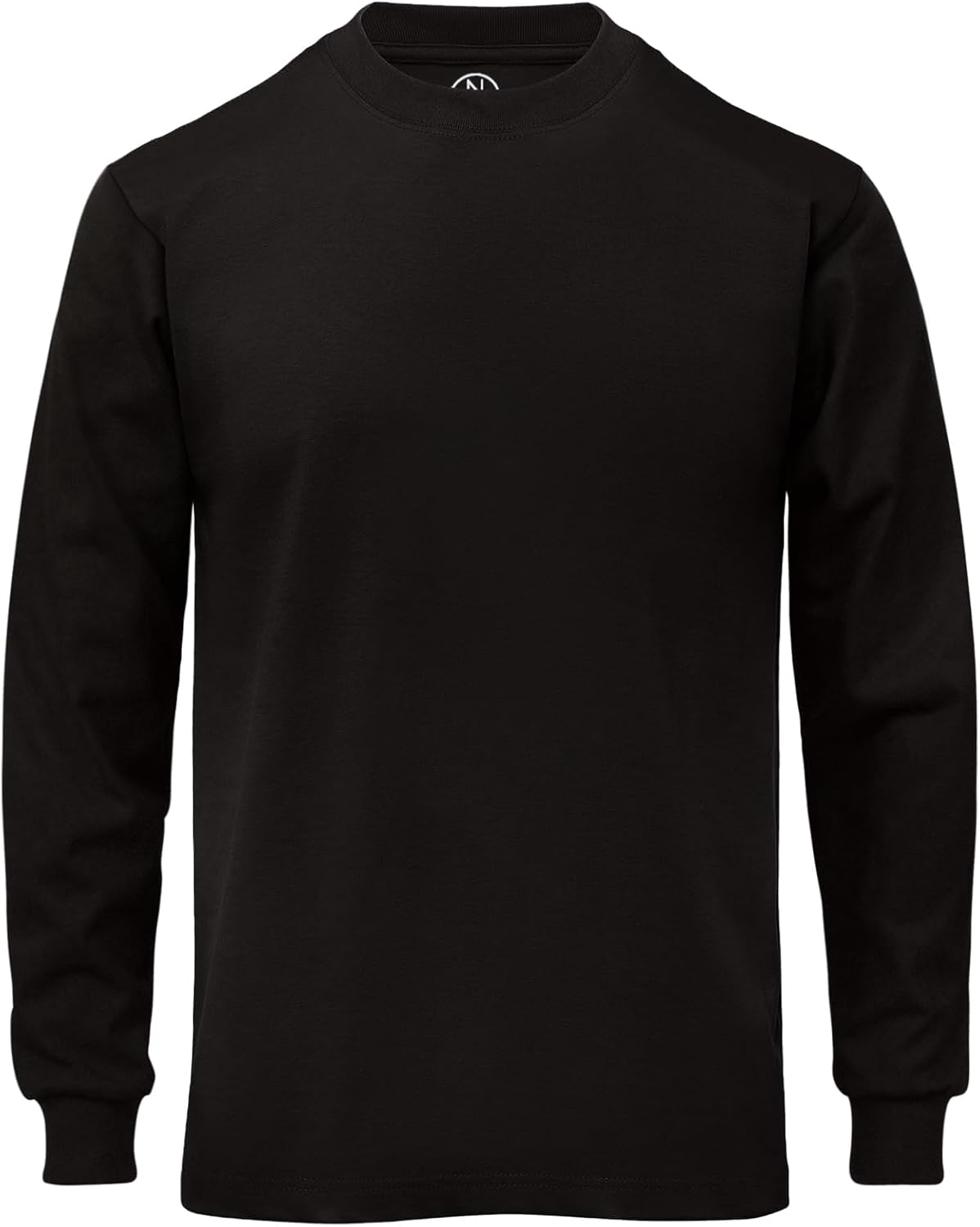 Enkalda Men's Premium Heavyweight Long Sleeve T-Shirt - Black