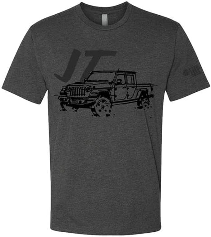 Jeep Wrangler Classic LDD Series Original Artwork Designs Triblend Supersoft T-Shirts - JT Gladiator