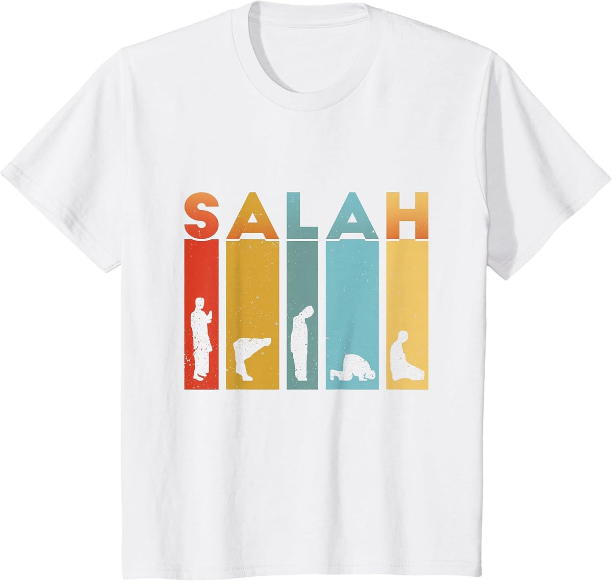 Ramadan Kareem First Salah Eid Muslim Kids Men Women T-Shirt - White