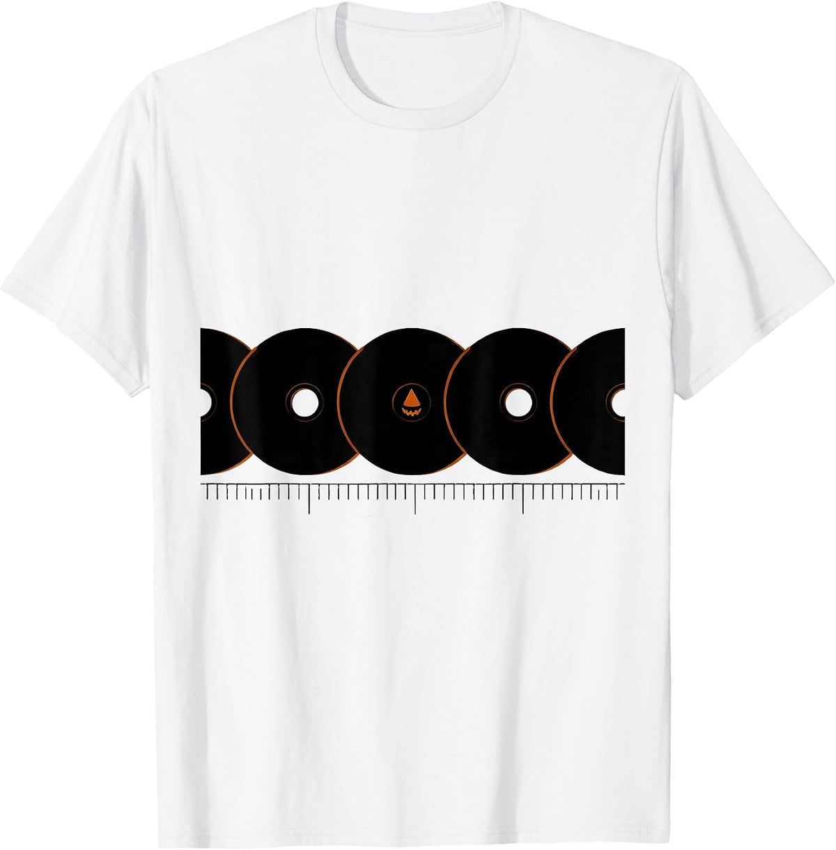 Men's Floss Spools Dental Hygienist Halloween Humor Fall T-Shirt - White