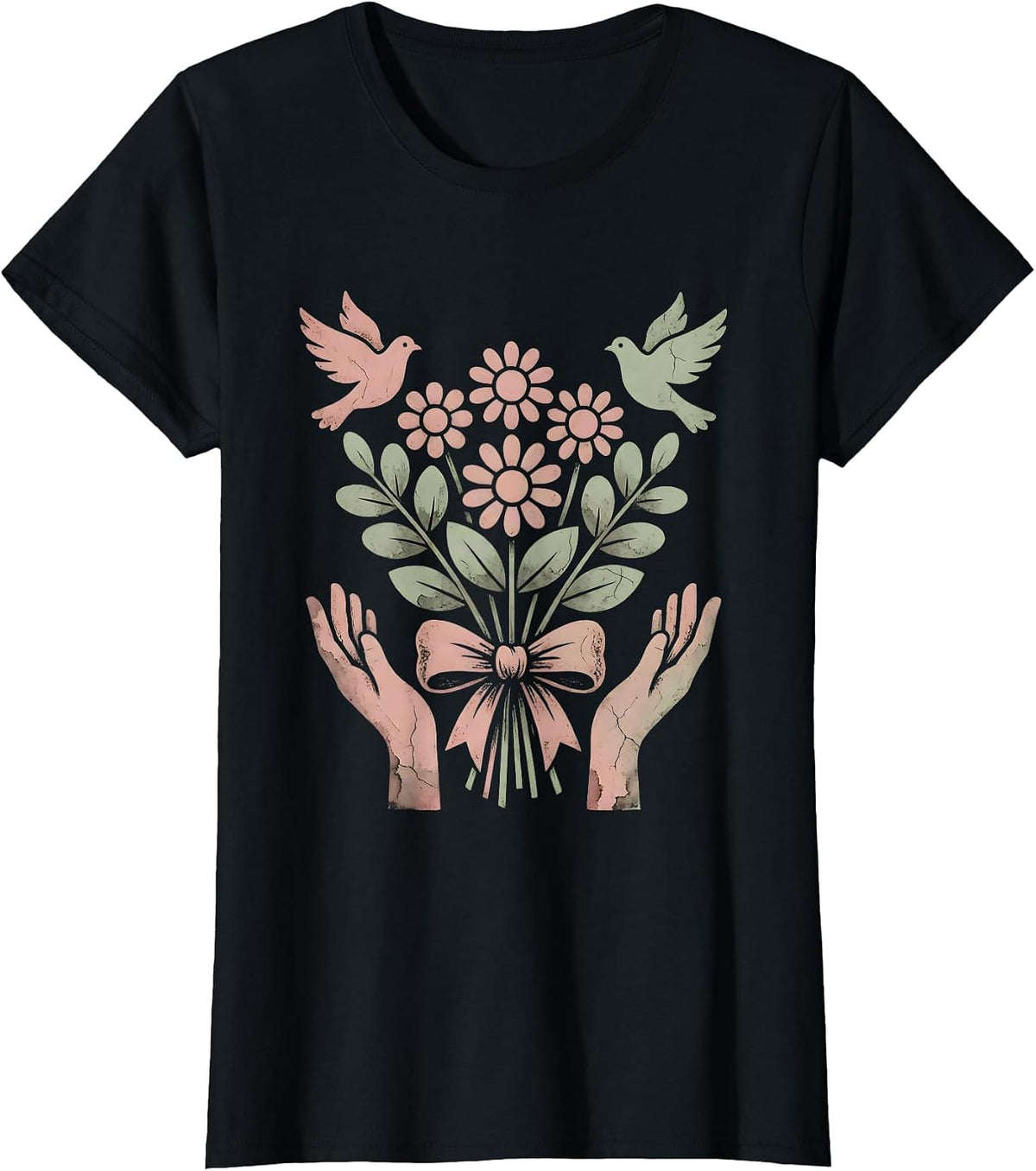 Women's Gigi Dove Release Graphic Tee T-Shirt - Black
