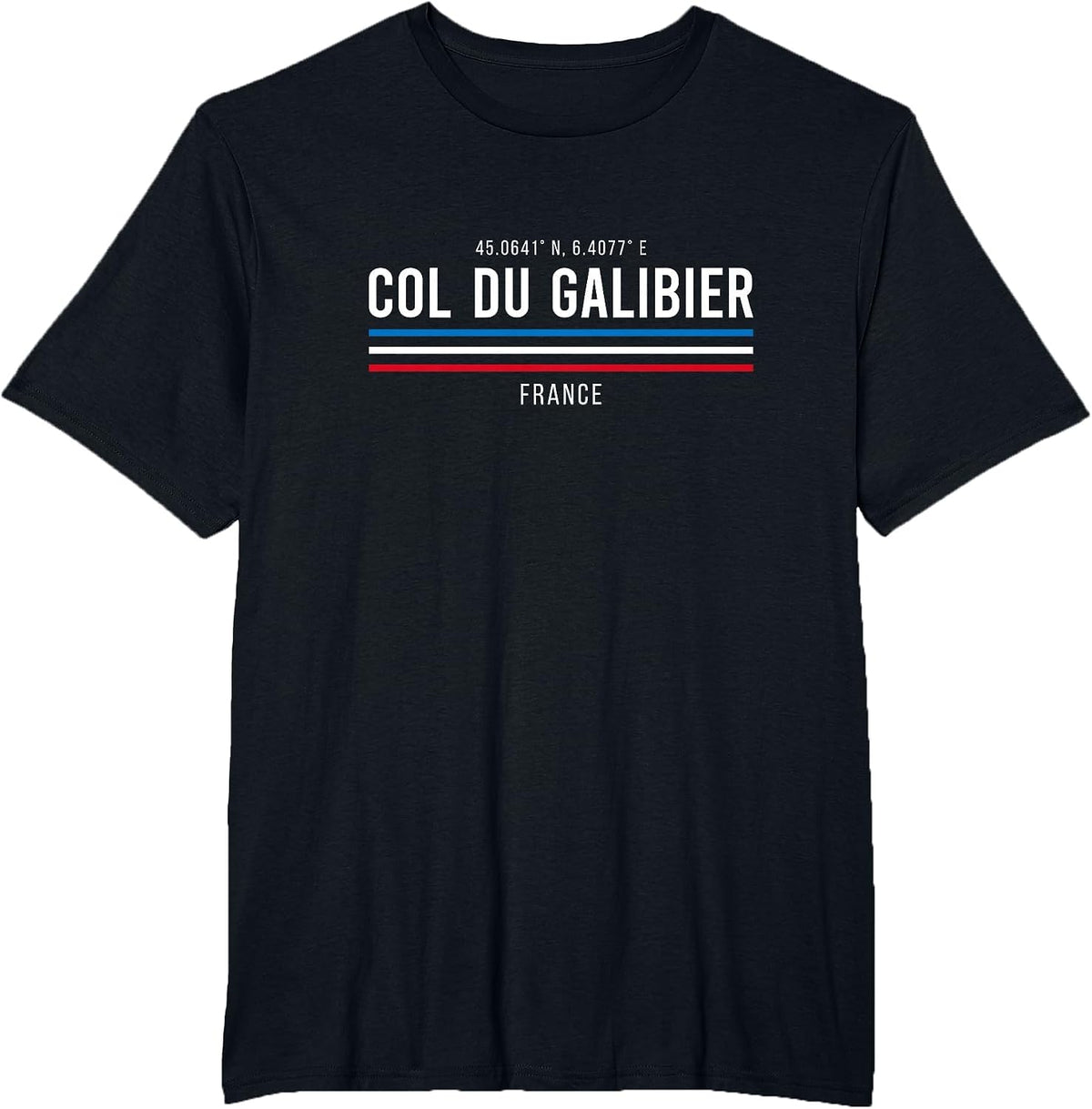 Col Du Galibier Cycling T-Shirt - Black