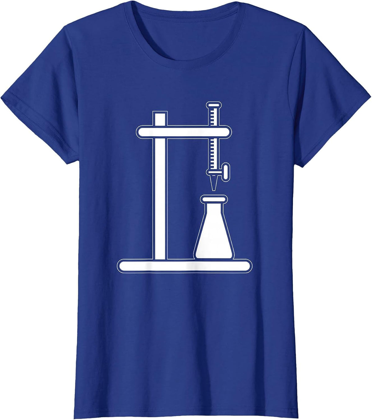 Chemist Student Titration Teacher Chemistry T-Shirt - Royal Blue