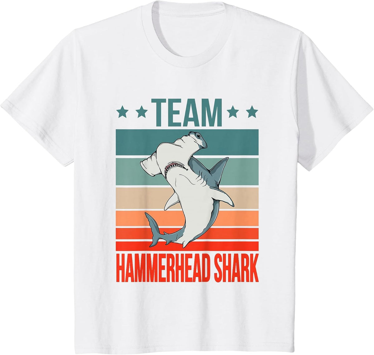 Team Hammerhead Shark Quote Hammer Fish Hammerhead Shark T-Shirt - White