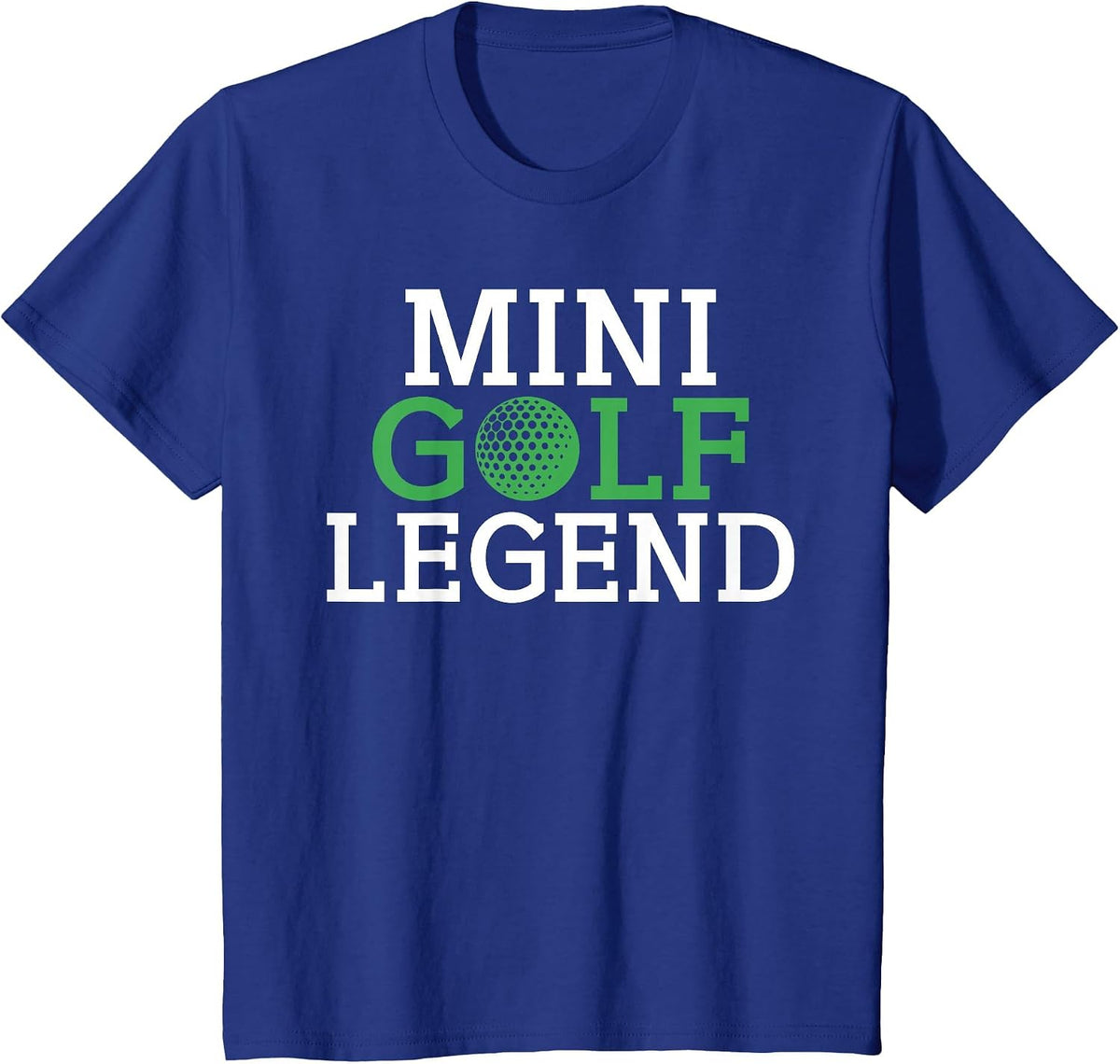 Mini Golf Legend T-Shirt - Royal Blue