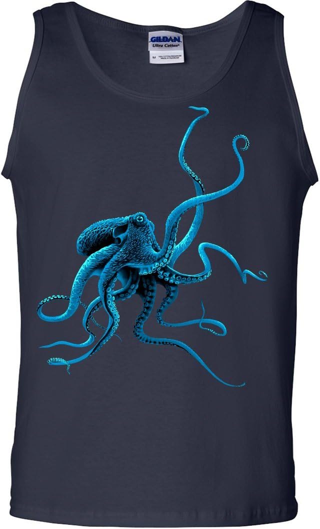 Dolphin Shirt Co Octopus Asst Colors Tank Top - Navy
