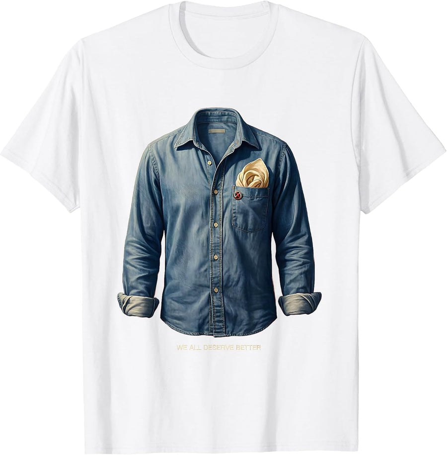 We All Deserve Better Equal Rights Labor Day T-Shirt - White