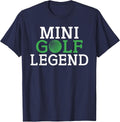 Mini Golf Legend T-Shirt - Navy Blue