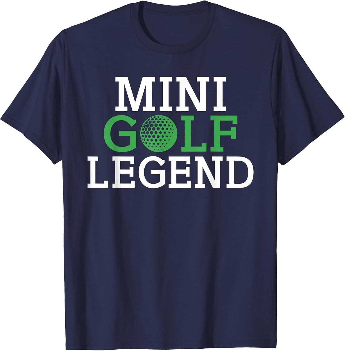 Mini Golf Legend T-Shirt - Navy Blue