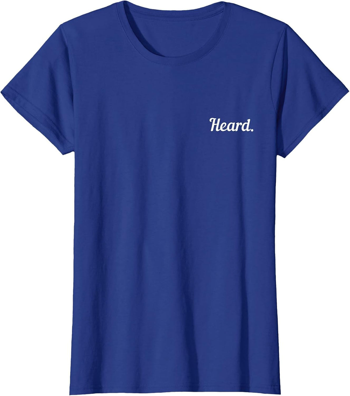 Heard Chef Restaurant Slang Culinary School Cooking T-Shirt - Royal Blue
