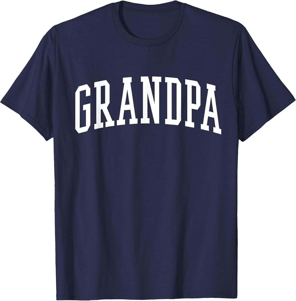 Varsity Grandpa T-Shirt - Navy Blue