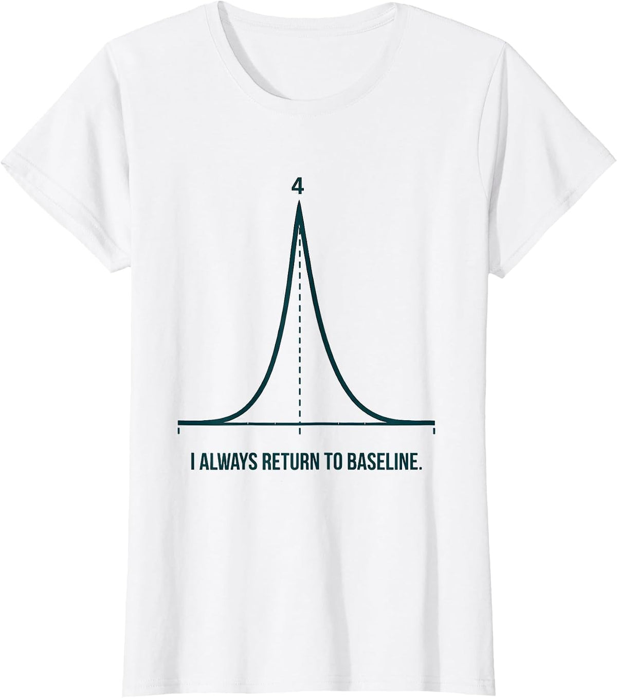 Women's I Always Return To Baseline Funny Respiratory Therapist RT T-Shirt - White