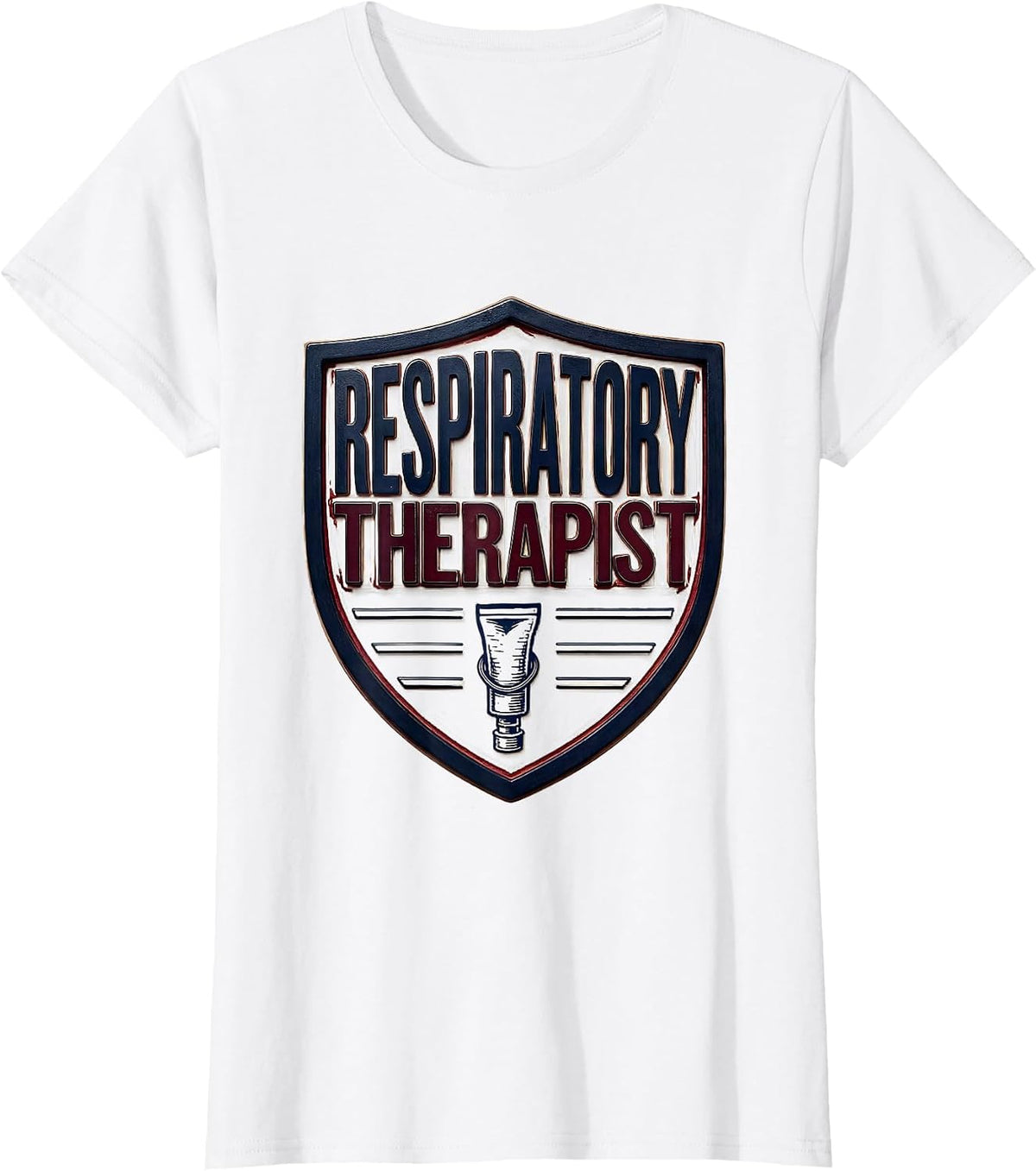 Respiratory Therapist Funny RT Profession Pride T-Shirt - White