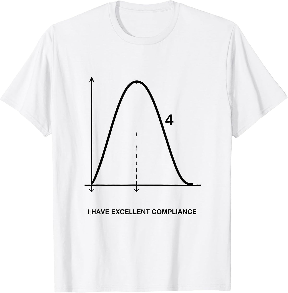Men's I Have Excellent Compliance Funny Respiratory Therapist RT T-Shirt - White