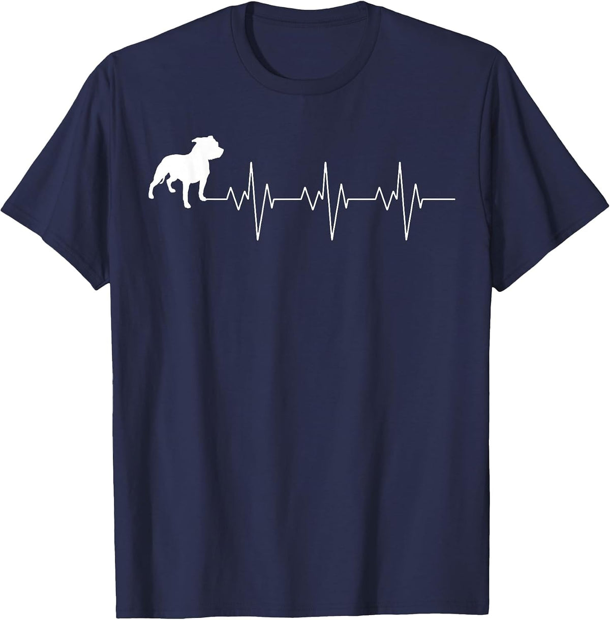 Pitbull Terrier APBT Dog Clothes T-Shirt - Navy Blue