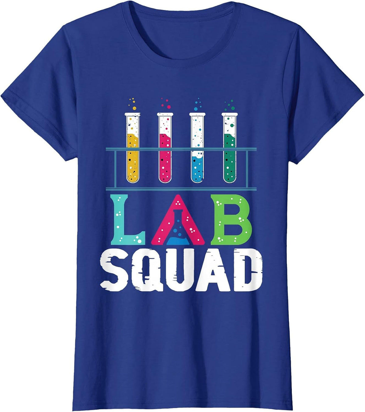 Laboratory Technician Lab Squad Shirt Medical Laboratory T-Shirt - Royal Blue