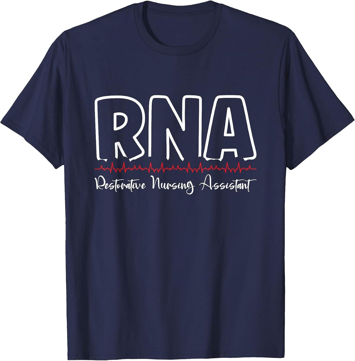 RNA Restorative Nursing Assistant T-Shirt - Navy Blue