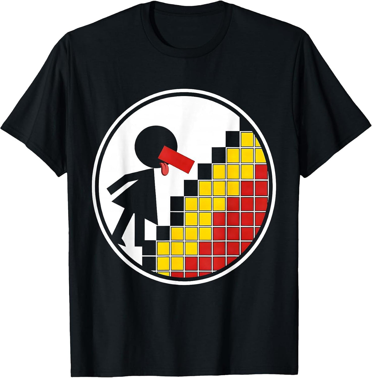 Men's Periodic Table Lick Chemistry Chalkboard Kid T-Shirt - Black