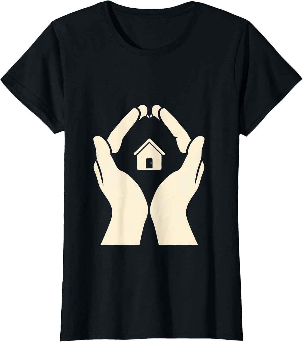 Paraprofessional Glowing School Cradled in Hands T-Shirt - Black