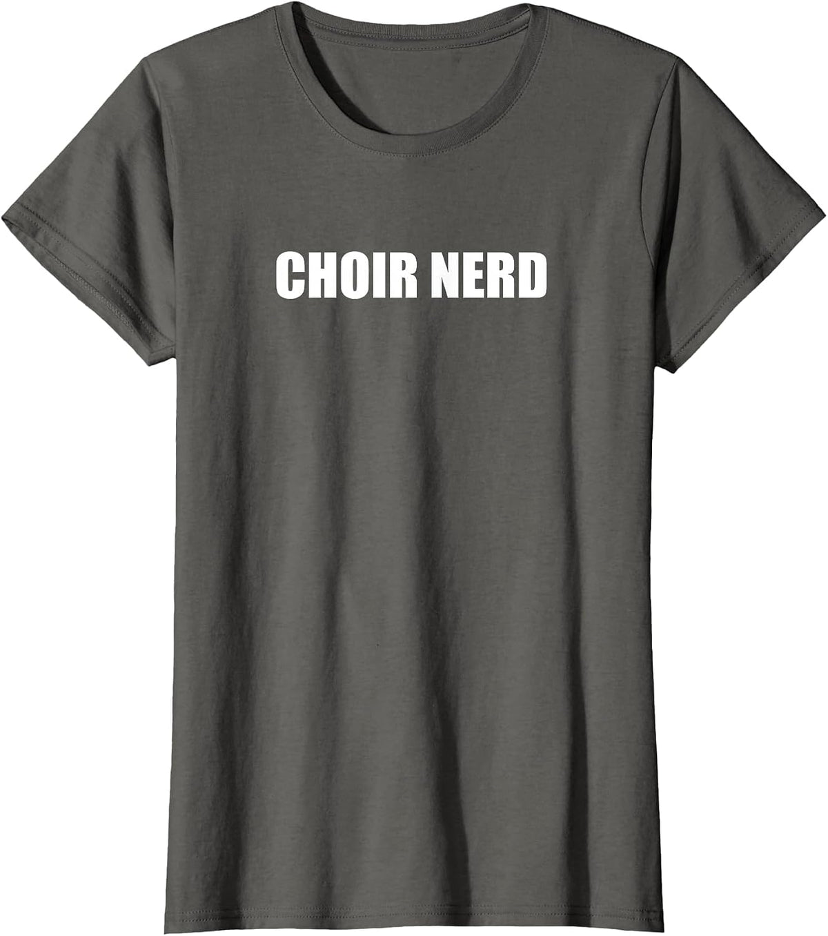 Choir Nerd T-Shirt - Asphalt Grey