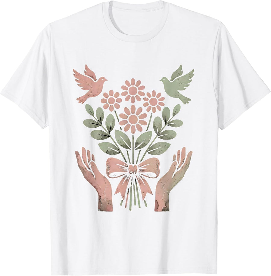 Men's Gigi Dove Release Graphic Tee T-Shirt - White