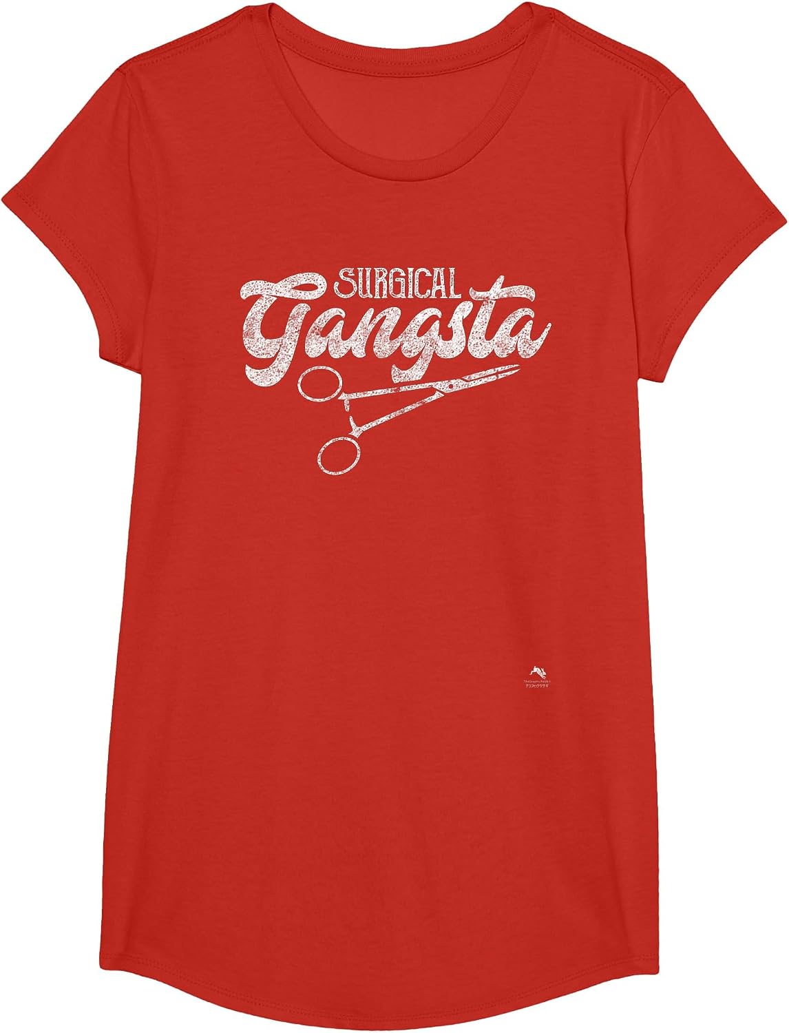 Surgical Gangsta T-Shirt T-Shirt - Girls Red