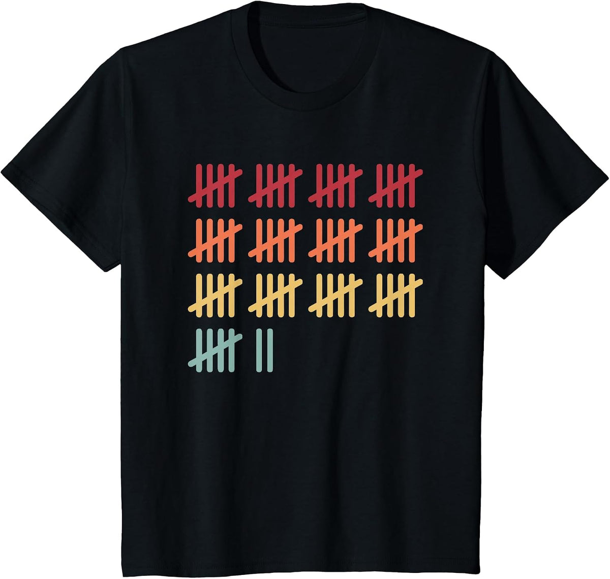 67 Counting Math Teacher Mathematics 67th Number Vintage 67 T-Shirt - Black