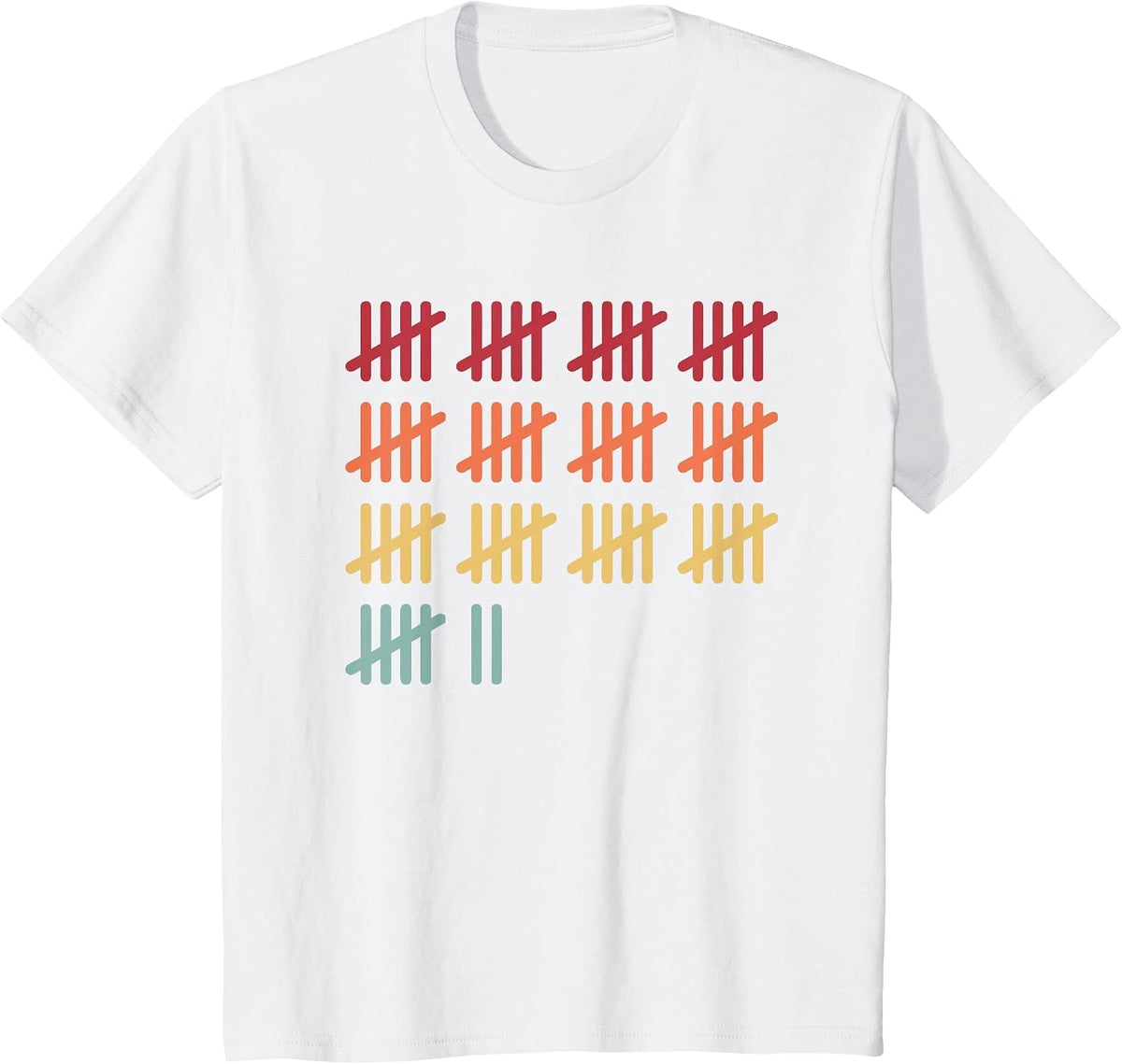 67 Counting Math Teacher Mathematics 67th Number Vintage 67 T-Shirt - White