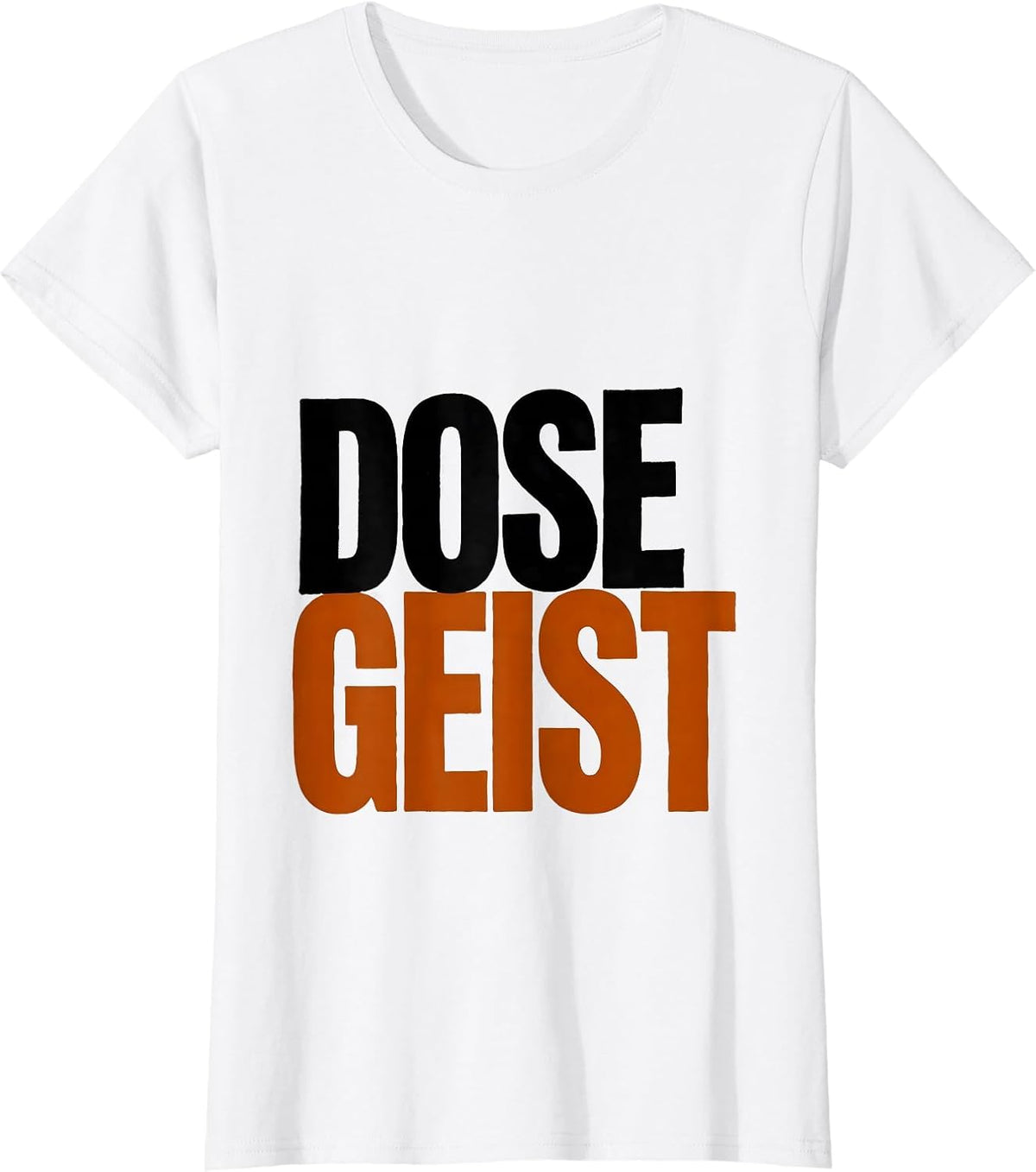 Women's Dosegeist Minimalist Pharmacy Staff Halloween Humor T-Shirt - White