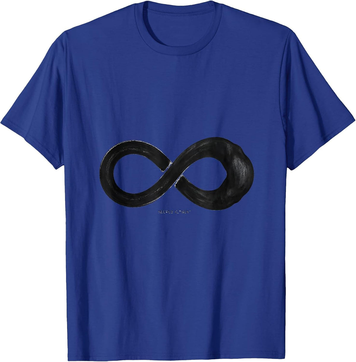 Men's Neurodivergent Autism ADHD Neurodiversity Awareness T-Shirt - Royal Blue