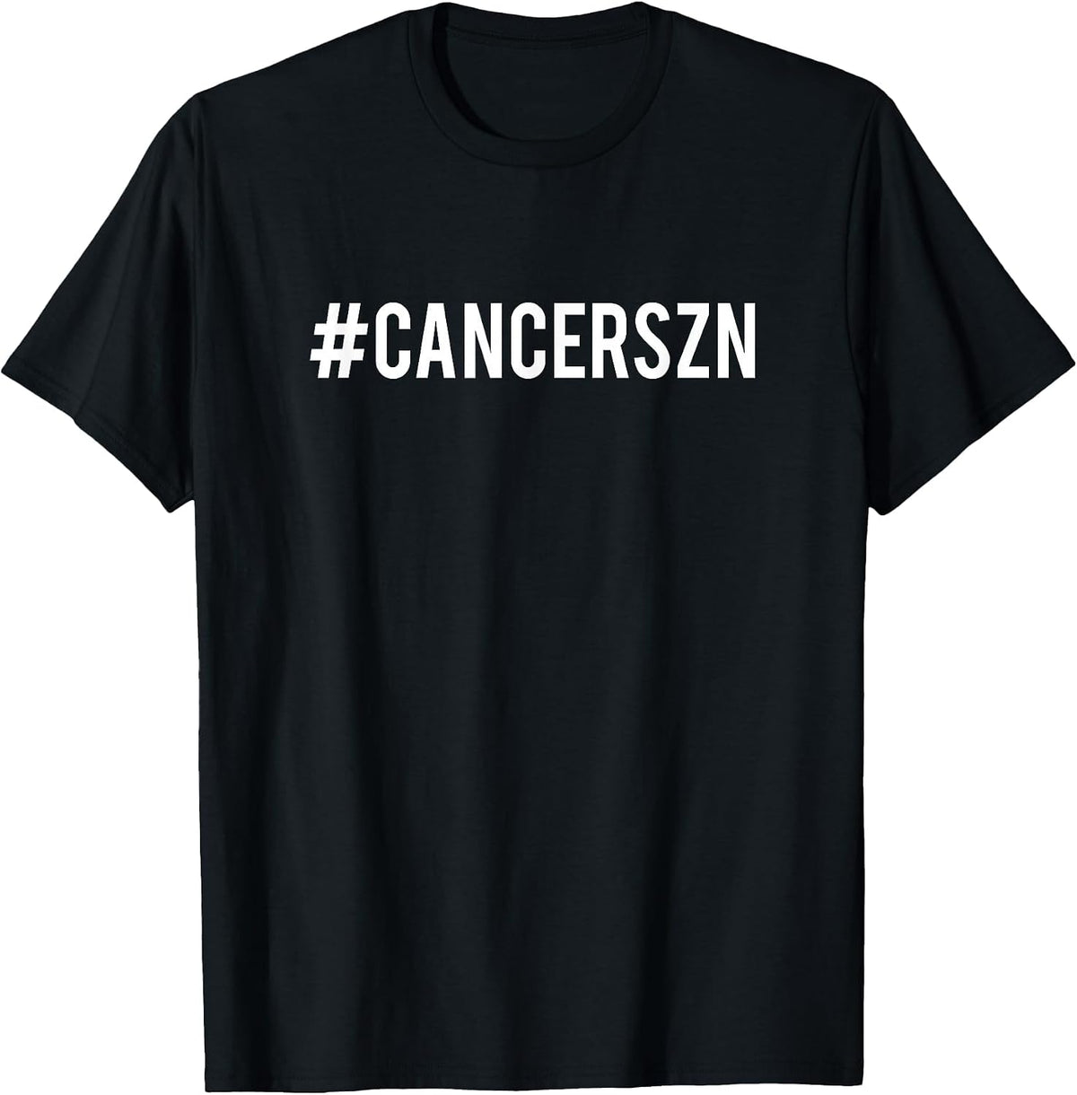 Cancer Szn Season Zodiac Birthday T-Shirt T-Shirt - Black