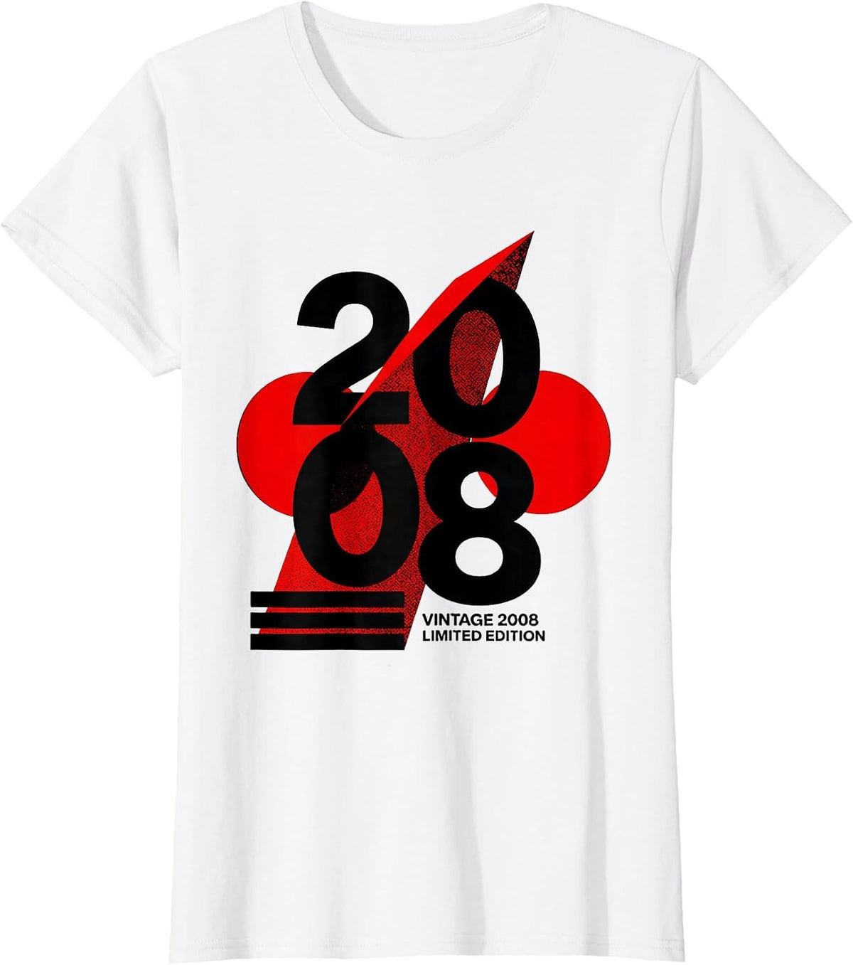 Vintage 2008 Limited Edition Retro Birthday Milestone Gift T-Shirt - White