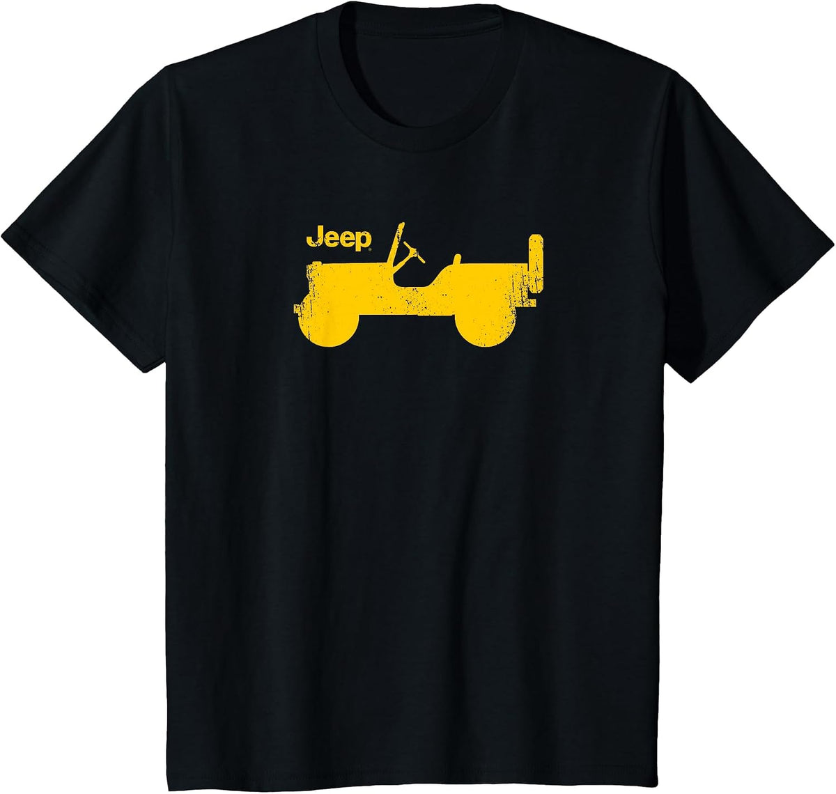 Jeep Willys Profile T-Shirt - Black