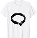 Men's Mahjong Tile Loop Minimalist Mahjong Player Gift T-Shirt - White