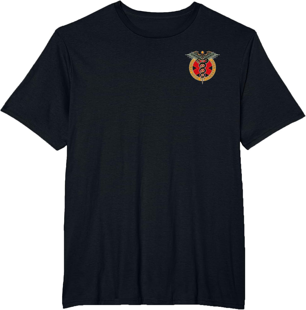 Combat Medic Soldier Veterans Veteran's Day Combat Veteran T-Shirt - Black