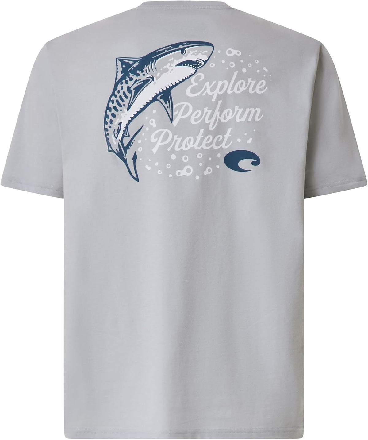Costa Del Mar Men's Save a Shark T-Shirt - Silver