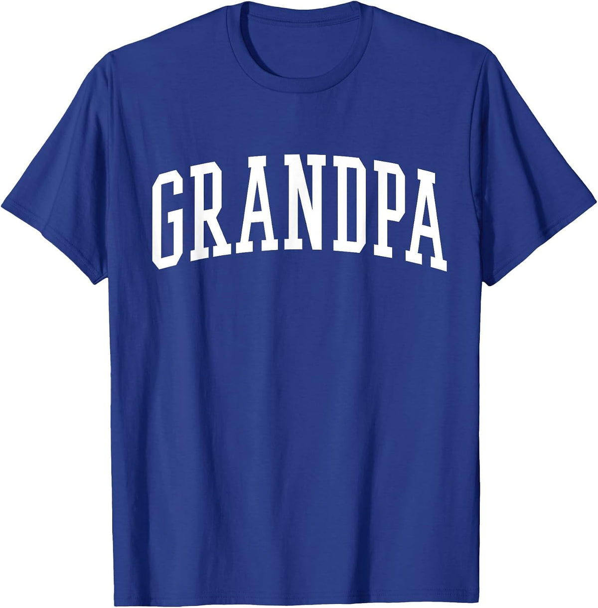 Varsity Grandpa T-Shirt - Royal Blue