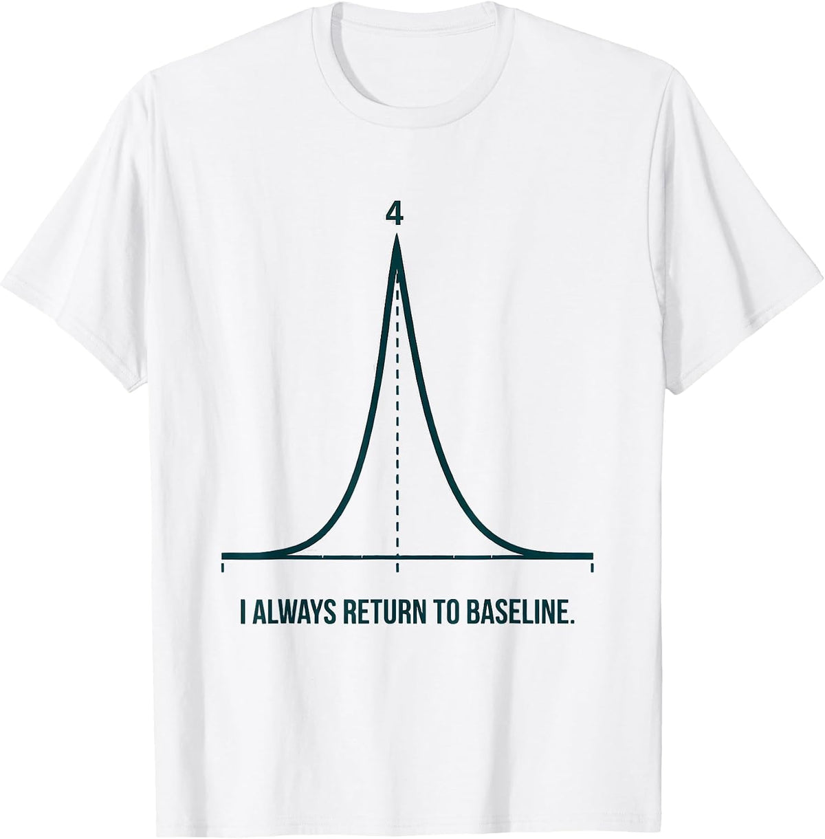 Men's I Always Return To Baseline Funny Respiratory Therapist RT T-Shirt - White