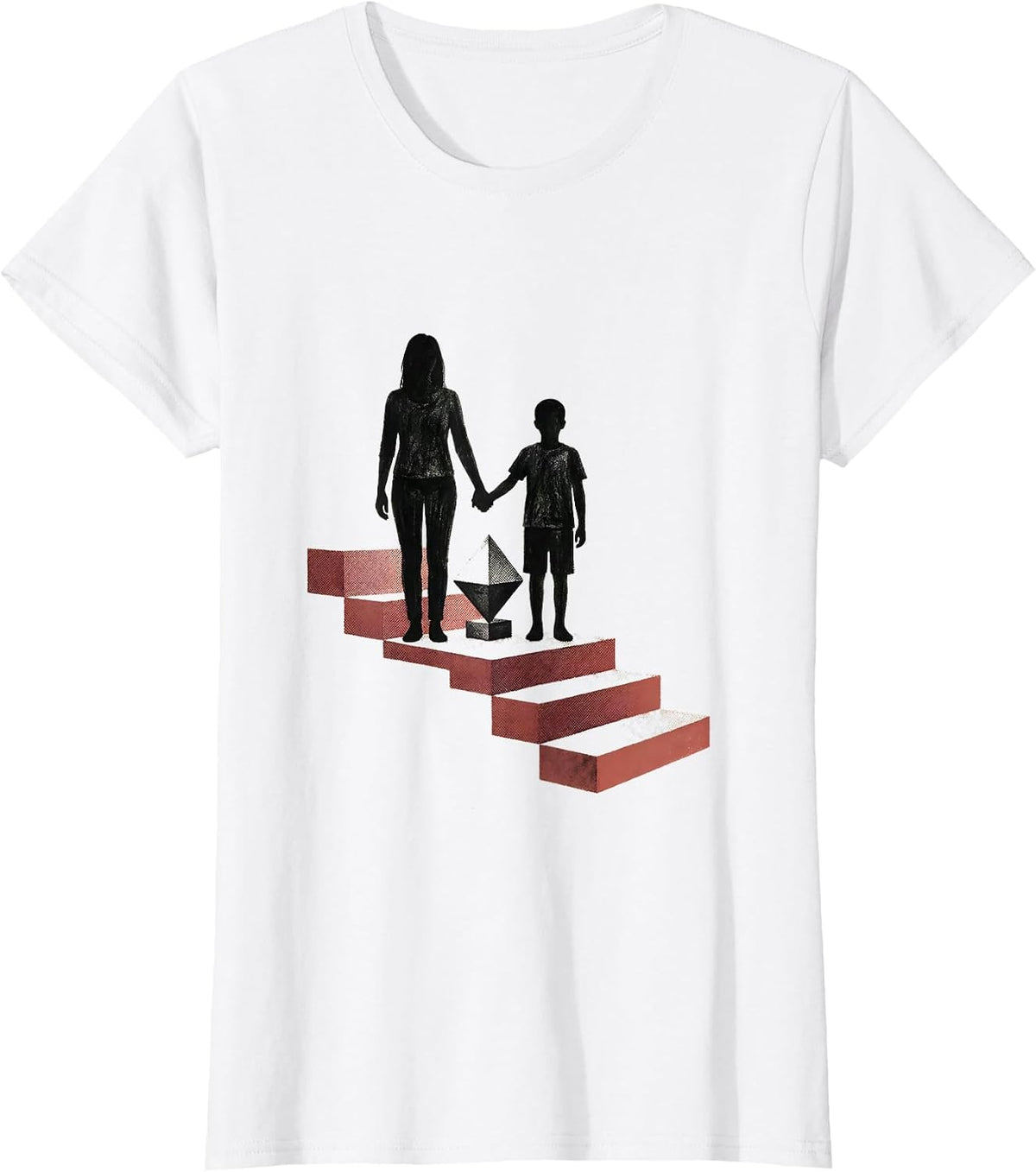 Para Pair Minimalist Classroom Appreciation Back To School T-Shirt - White