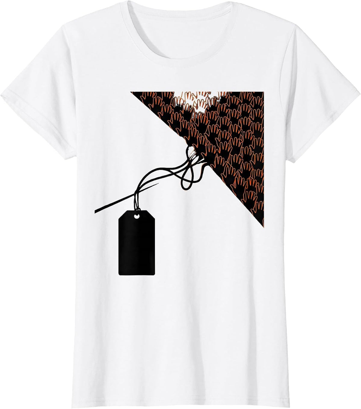 Slack Line Para Humor Minimalist Paraprofessional Gift T-Shirt - White