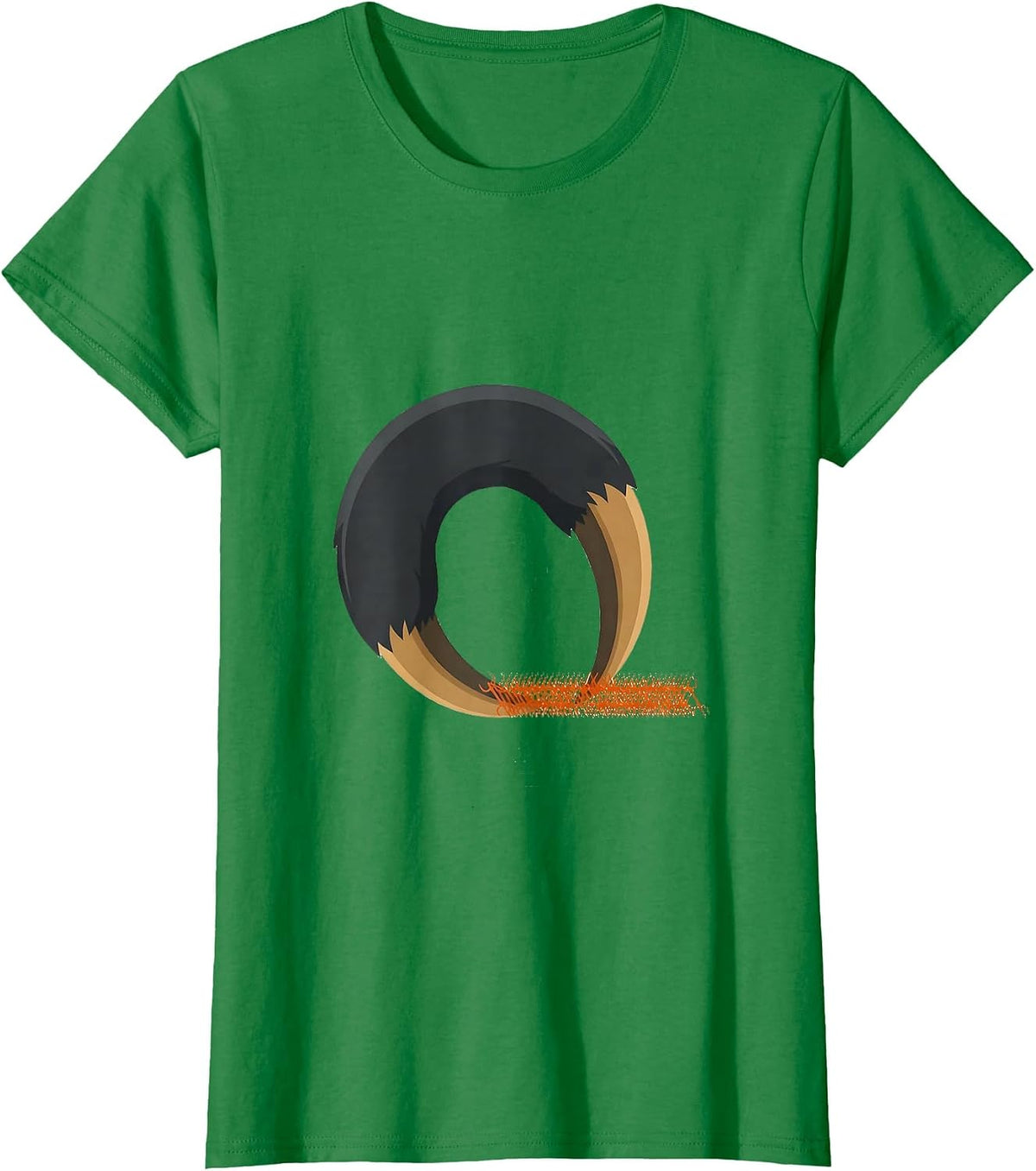 Women's Hooked Sloth Barrier Funny Lazy Humor Gift T-Shirt - Kelly Green