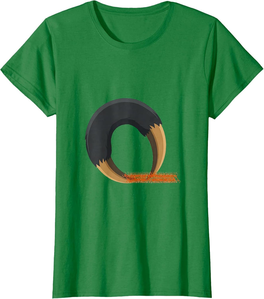 Women's Hooked Sloth Barrier Funny Lazy Humor Gift T-Shirt - Kelly Green