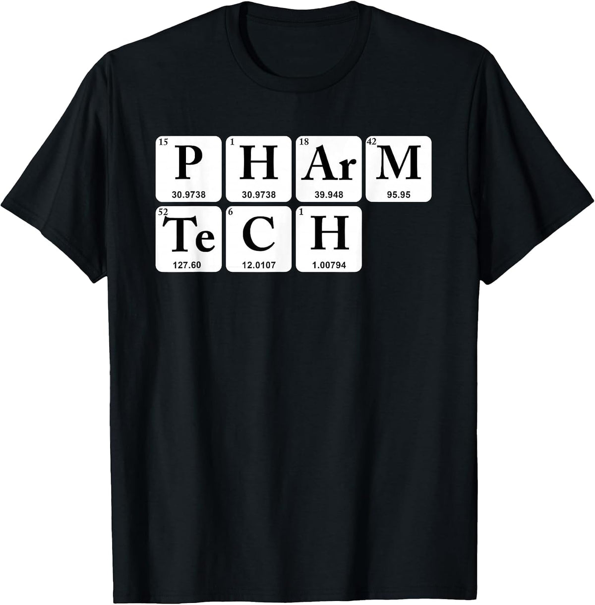 Pharm Tech Pharmacy Tech Pharm Technician T-Shirt - Black