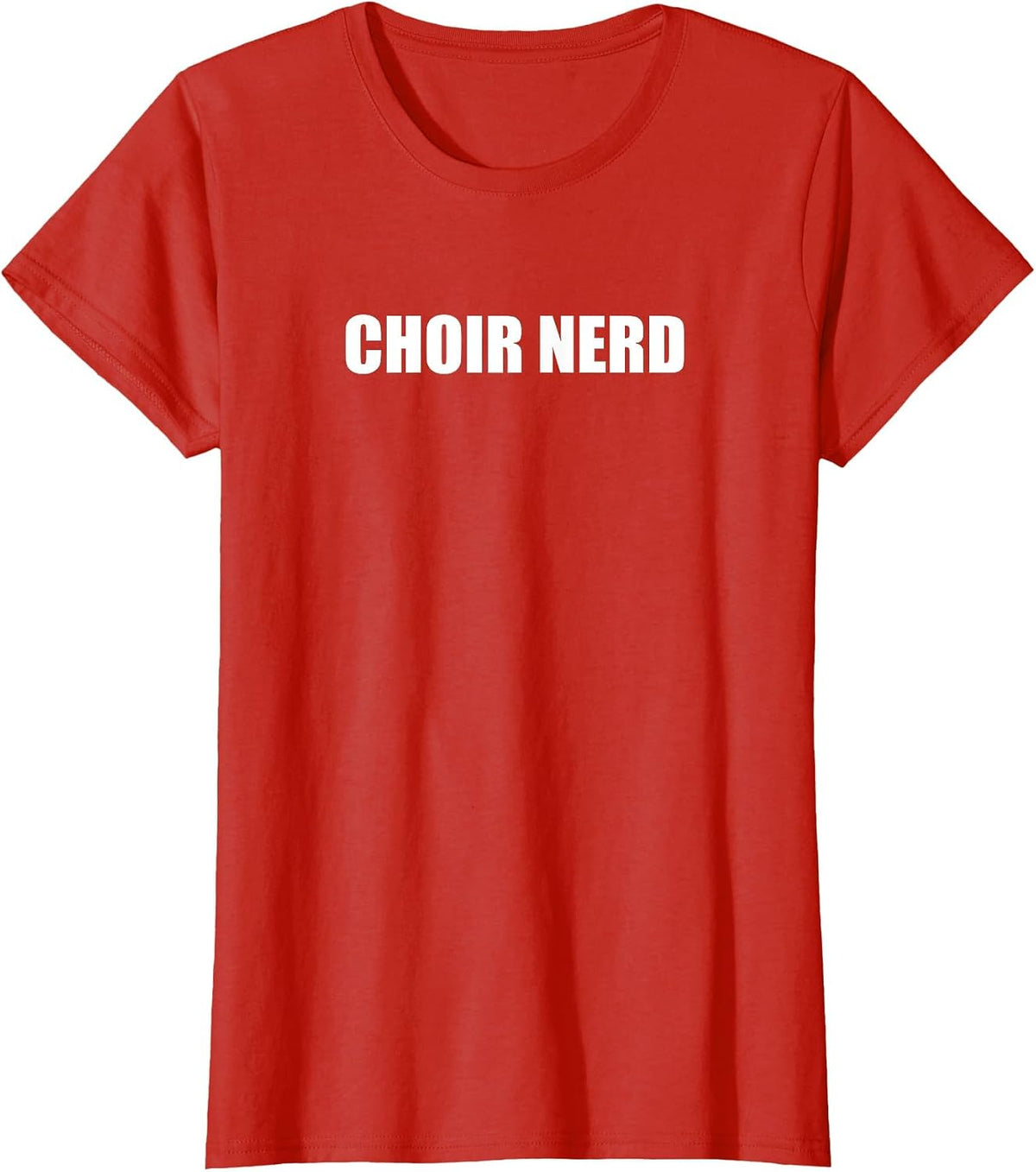Choir Nerd T-Shirt - Red