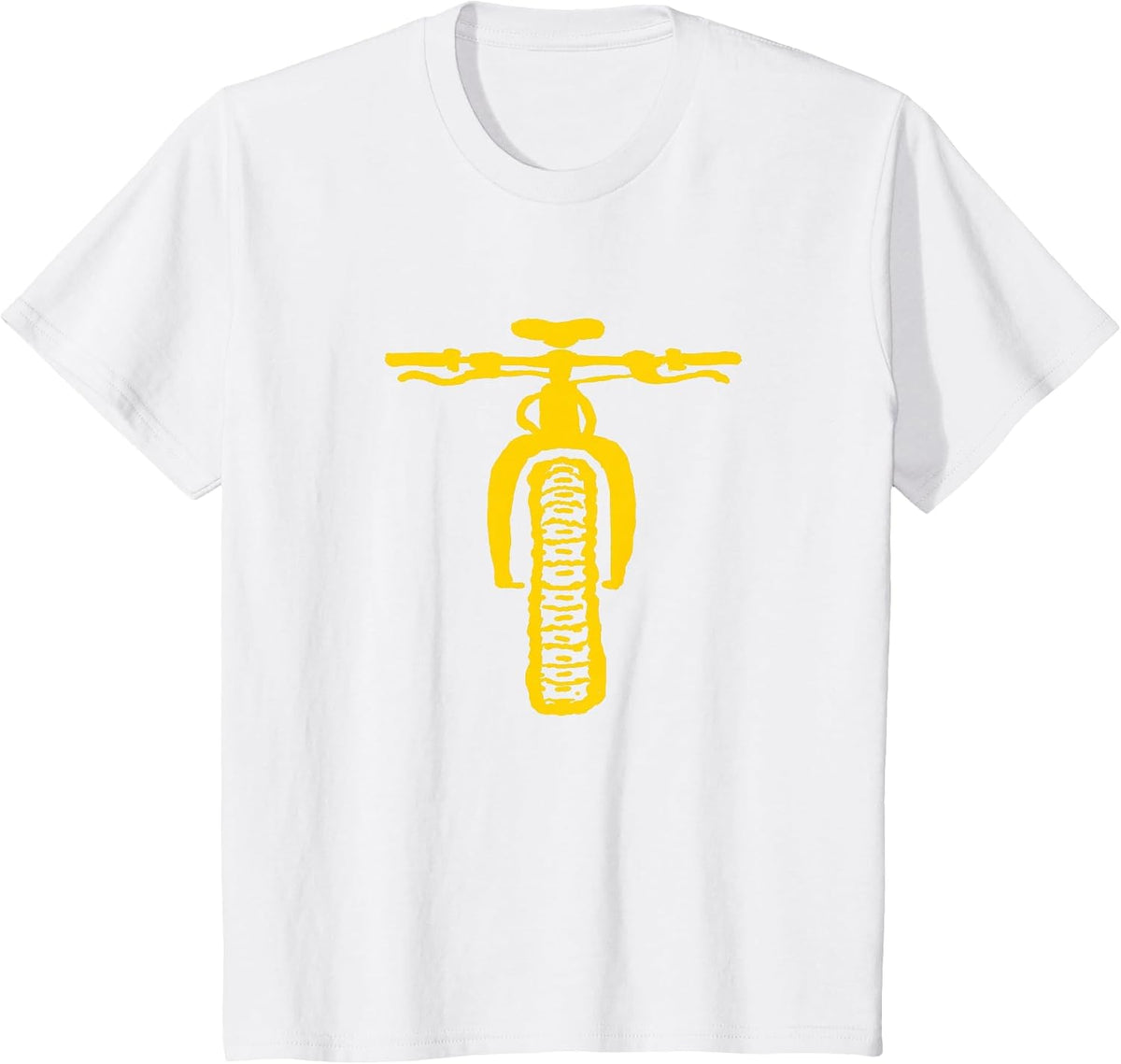 Fat Bike Mountain Bike T-Shirt T-Shirt - White
