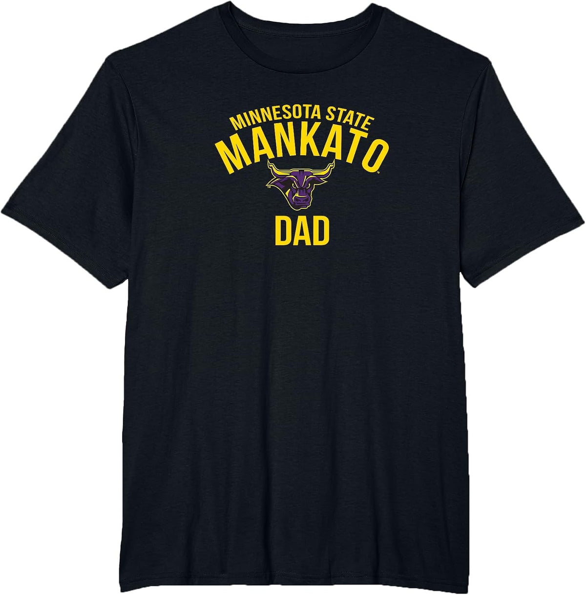 Minnesota State Mankato Mavericks Dad T-Shirt - Black